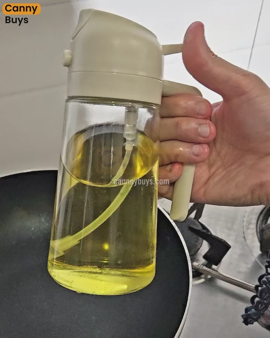 2 in 1 oil spray bottle